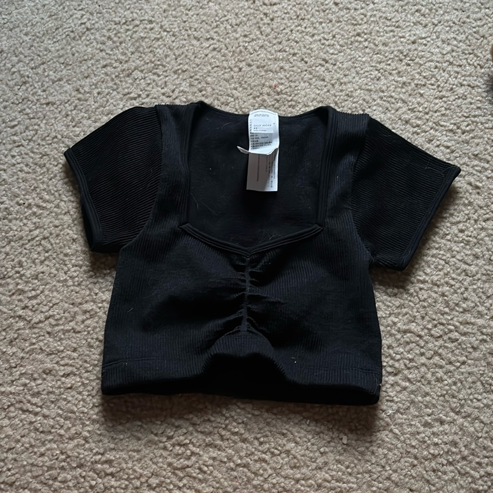 ribbed crop top